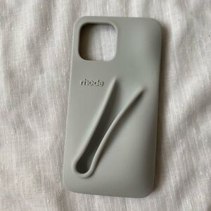 RHODE Matte Gray Phone Case